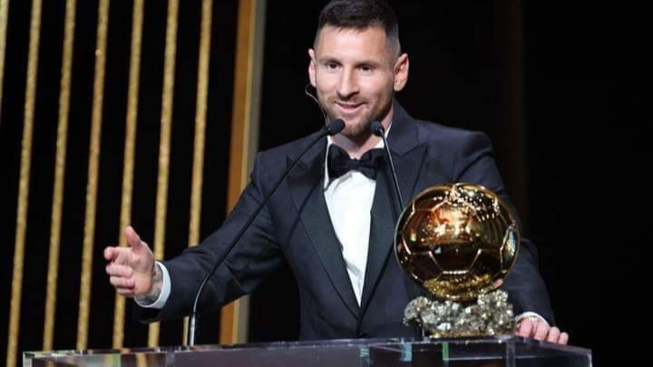Joueur de 36 ans, Lionel Messi sacré ballon d'Or 2023