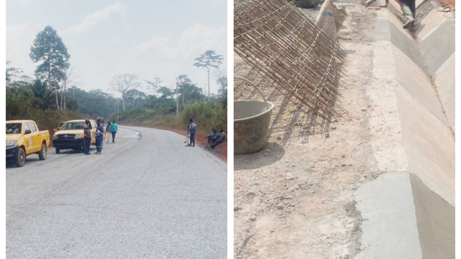 Bitumage de la route régionale R0113 : les travaux sur la section Akonolinga  – Carrefour Yil (23,2 km) connaissent une avancée