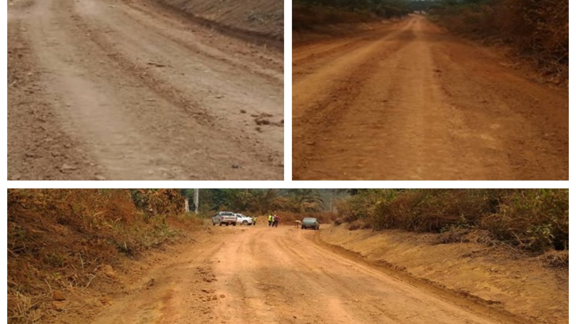 Région du Sud: les travaux de la première  phase du tronçon de route en terre Mvangan -Nkolenyeng-Koungoulou-Biba-Yebol-Nselang-Njana (65, 13km), sont achevés