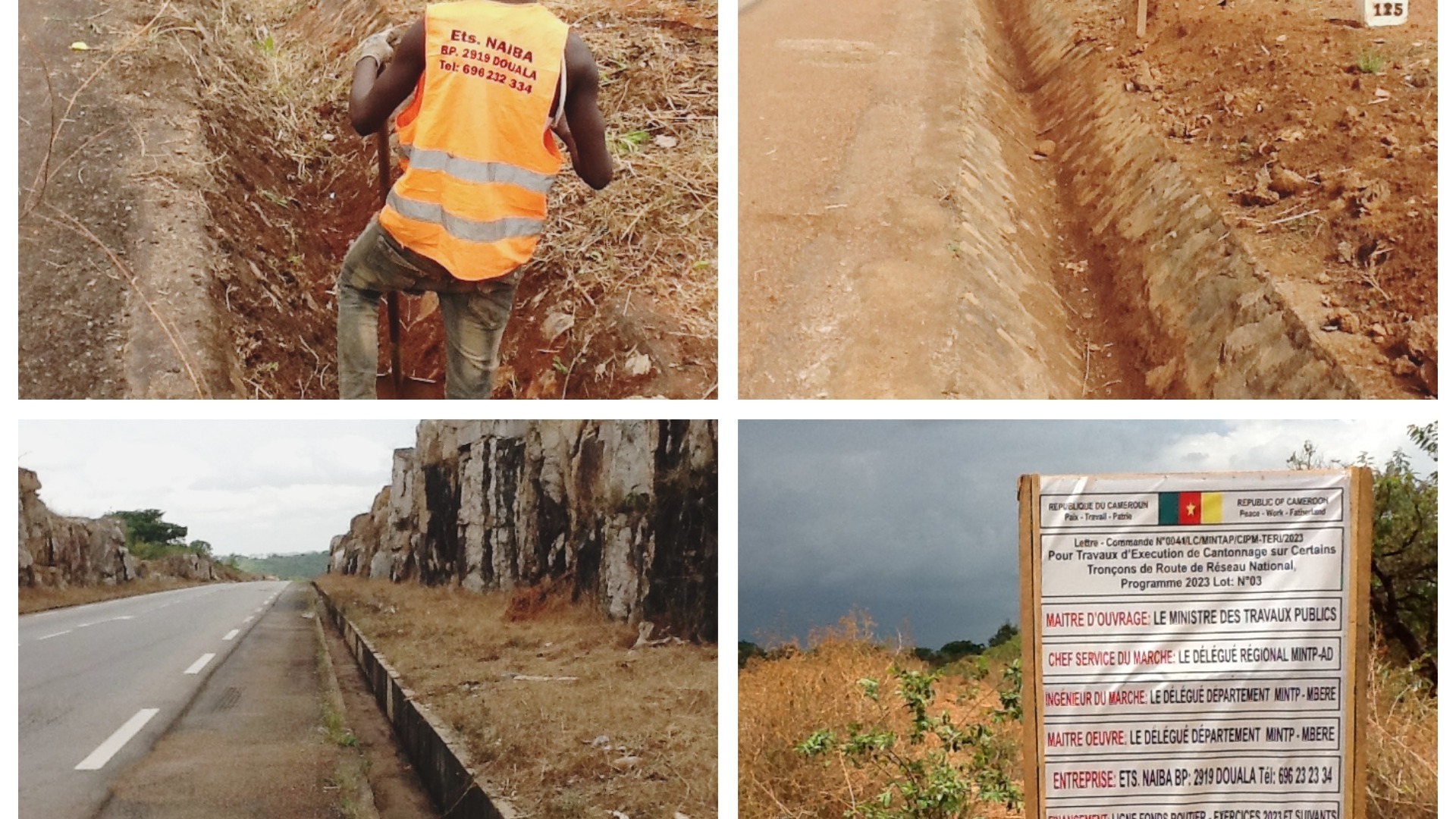 Route Meiganga-Ngaoundéré : des travaux de cantonnage en cours sur 120 km
