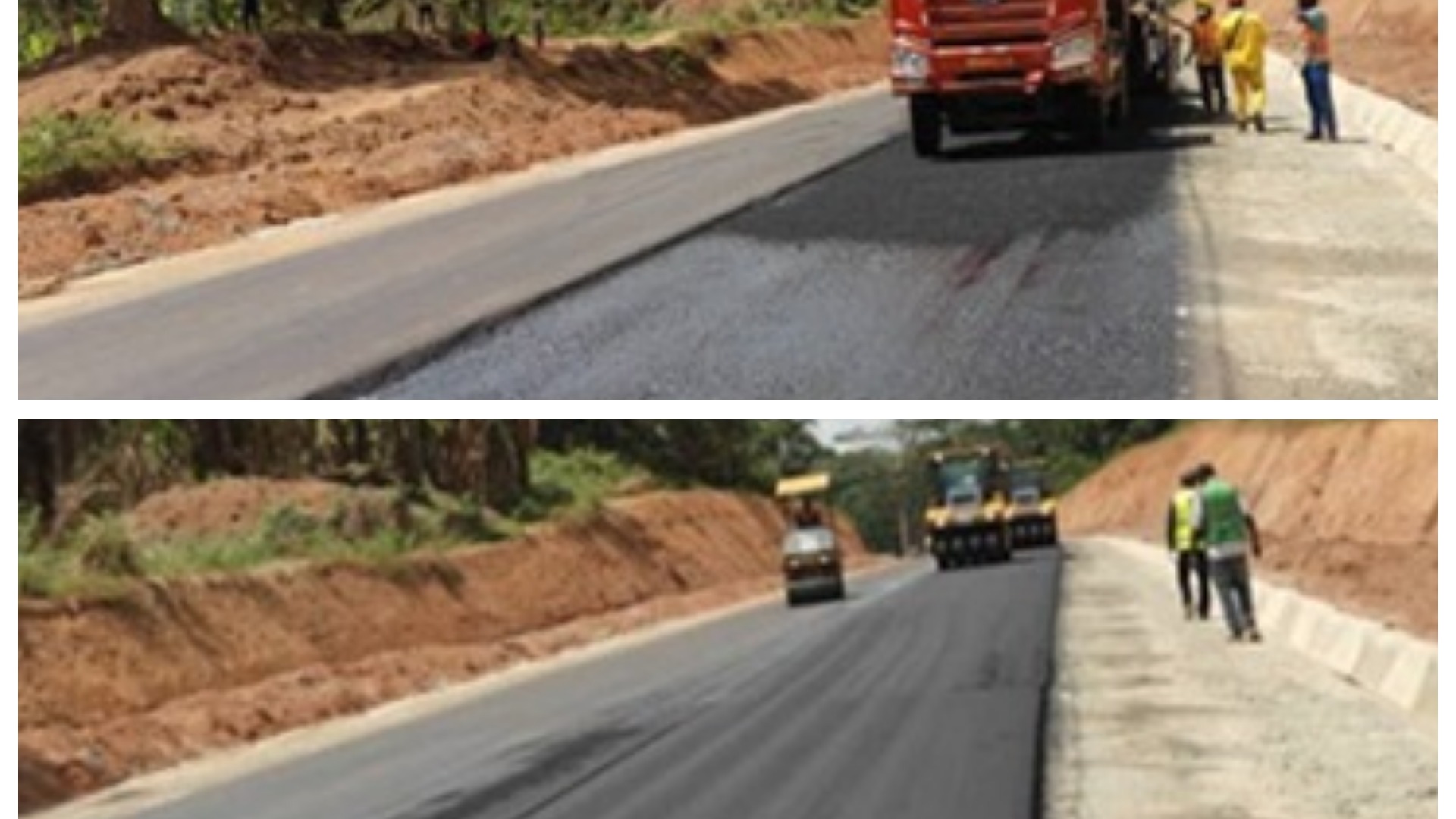 Route Ntui-Ndjolé : l’entreprise achève les terrassements et la construction de 81 ouvrages