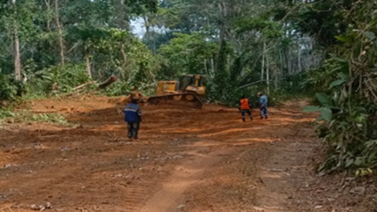 Section Ntui-Ndjole : les travaux d’aménagement de 73 km de routes communales évoluent