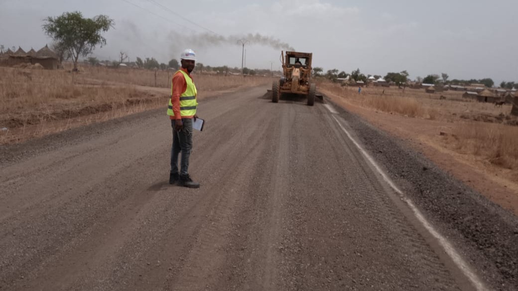 Section Garoua-Pont de Salah de la route Ngaoundéré-Garoua : des travaux en cours